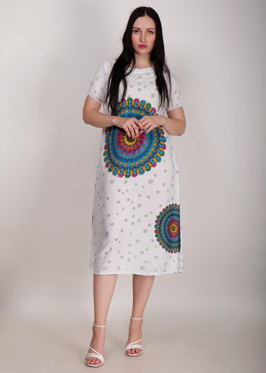 Knee Length One Piece /Kurti