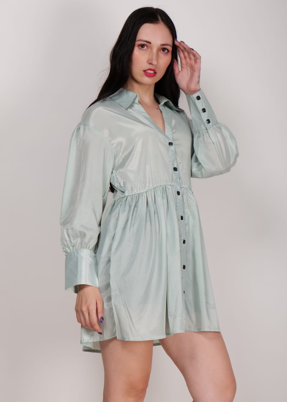 Designer long shirt/short one piece